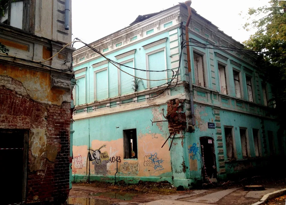 Здание гостиницы Дворянского собрания, где останавливались М.Н. Волконская в декабре 1826 года (Казань)