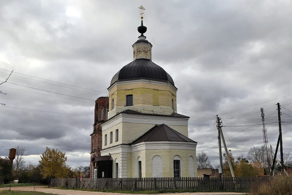 Церковь Вознесения с колокольней (Лемешки)