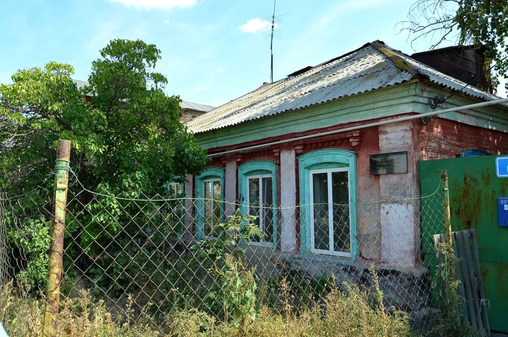 Дом, где жил классик татарской литературы М. Файзи
