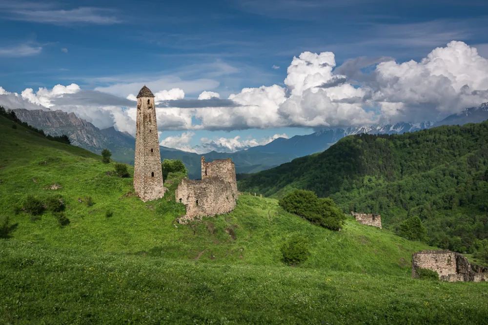 Застройка селения Карт