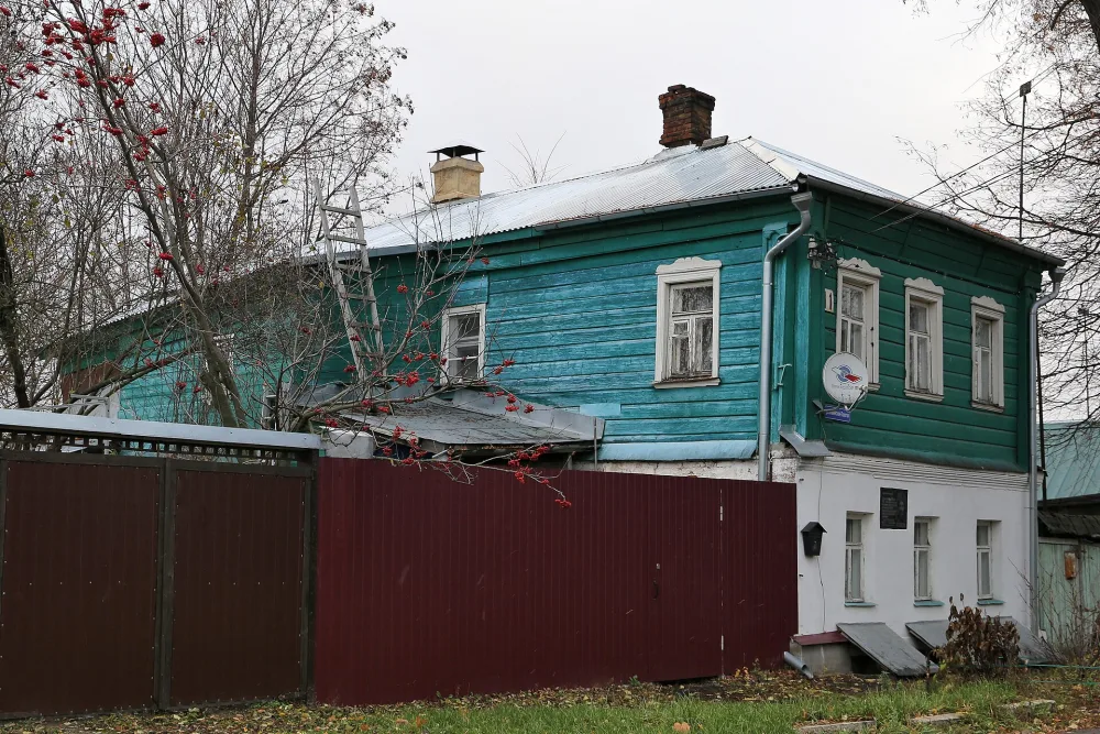 Дом Горбунова, где в 1891-1913 гг. жил комиссар Чапаевской дивизии П.С. Батурин (Владимир)