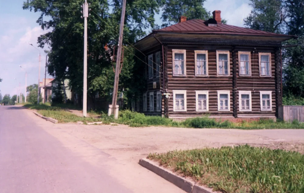Дом, в котором жил художник-пейзажист Ф.М. Вахрушов (1870-1931) (Тотьма)