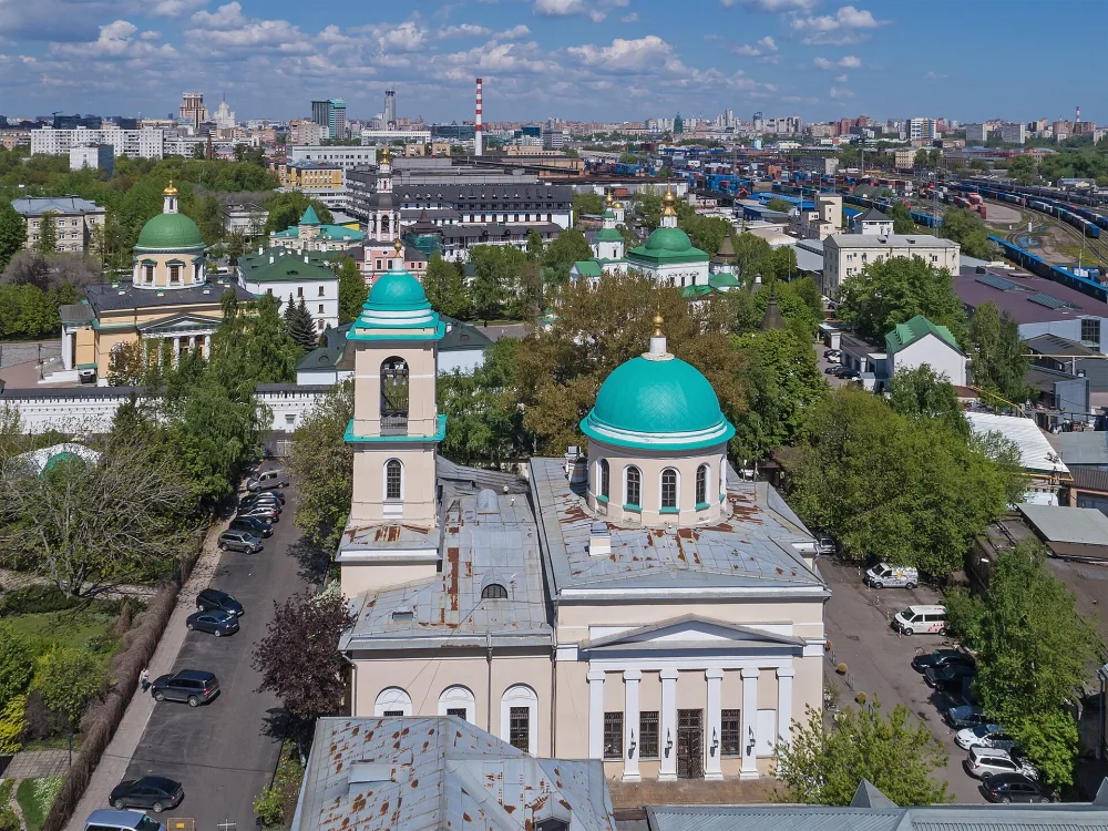 Храм Воскресения Словущего в Даниловской слободе