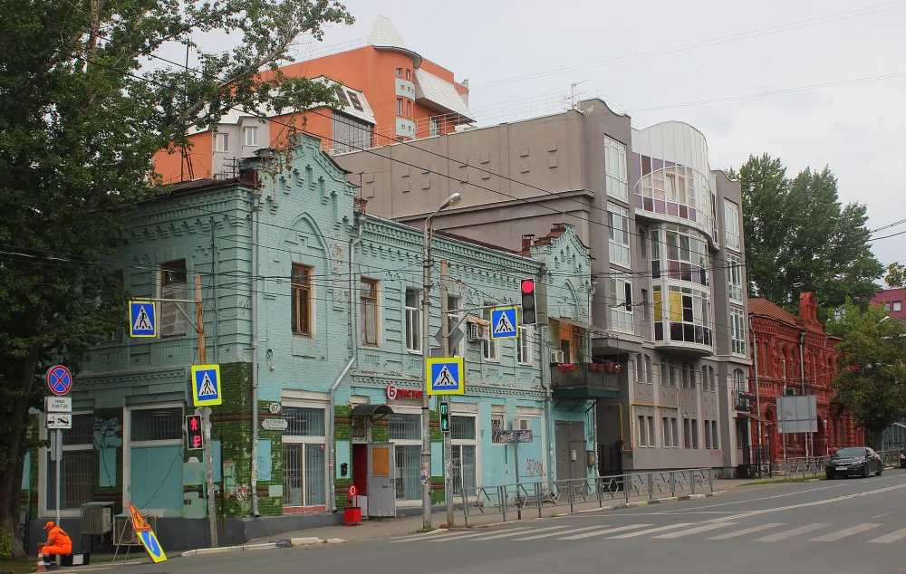 Дом жены губернского секретаря В.О. Статковской