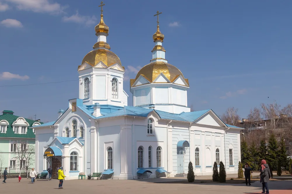 Храм иконы Скорбящей Божьей матери Вознесенского монастыря (Тамбов)