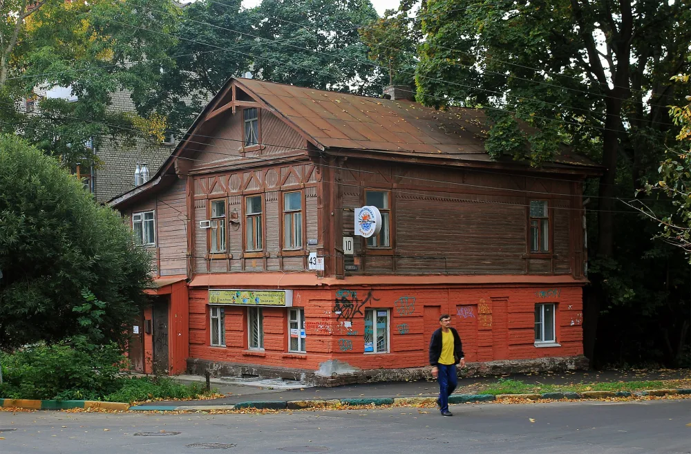 Дом, в котором жил революционер П.Н. Скворцов (Нижний Новгород)