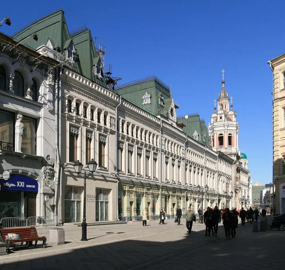 Торговые ряды Заиконоспасского монастыря (Тверской)