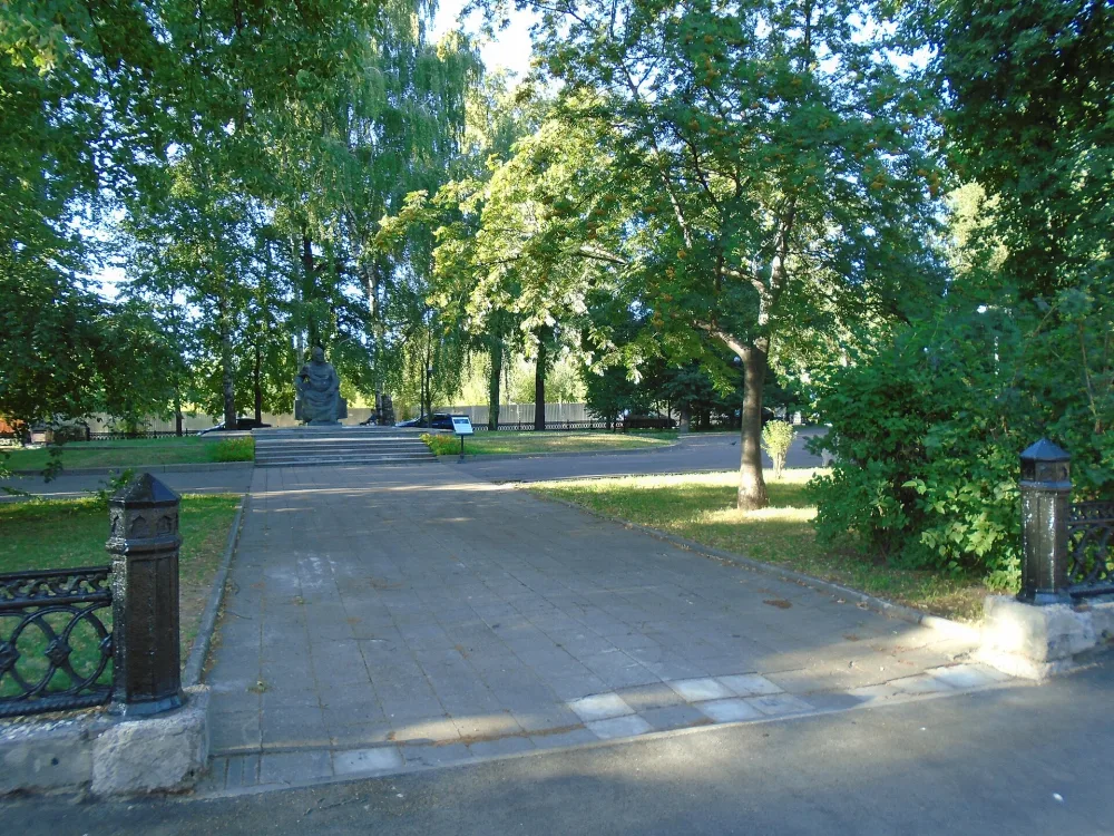 Сад, где работал А. М. Горький