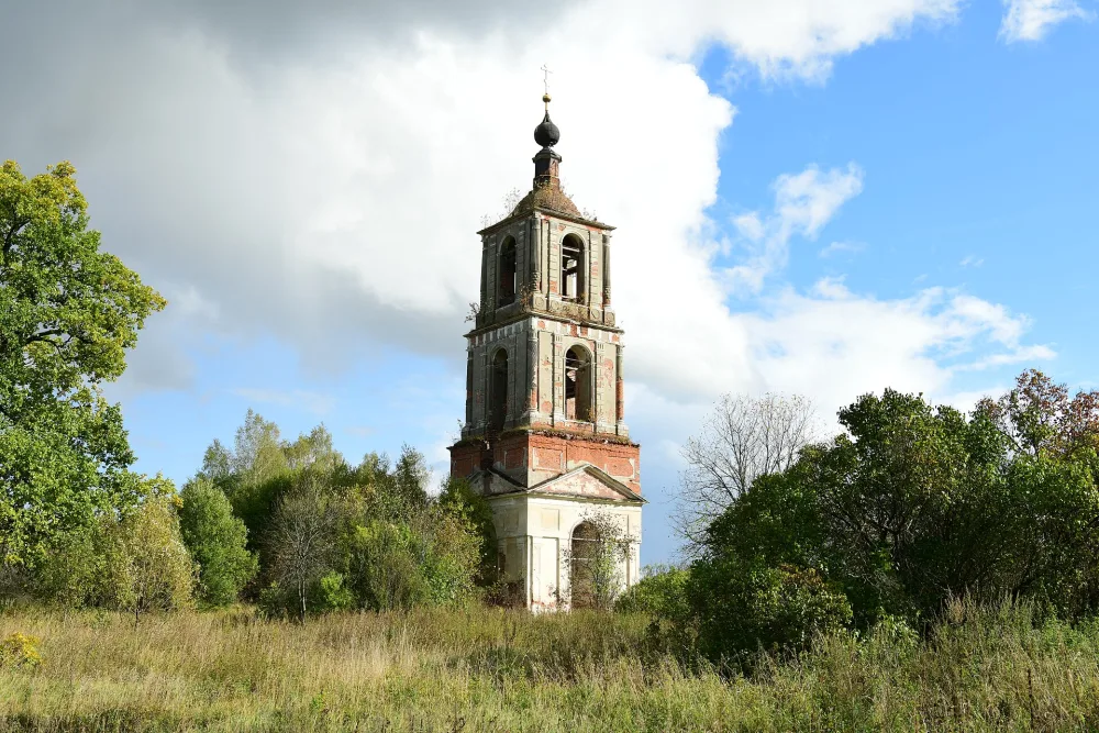 Колокольня церкви святителя Николая (Аргуново (бывш.))