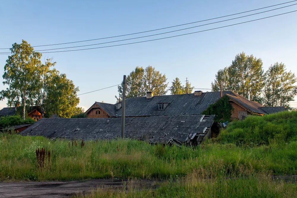 Комплекс деревянных жилых зданий при ж/д станции Оредеж (Оредеж)