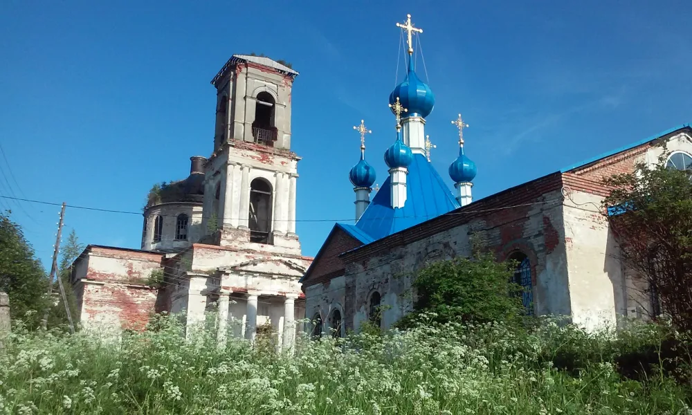 Храмовый комплекс в селе Микшино