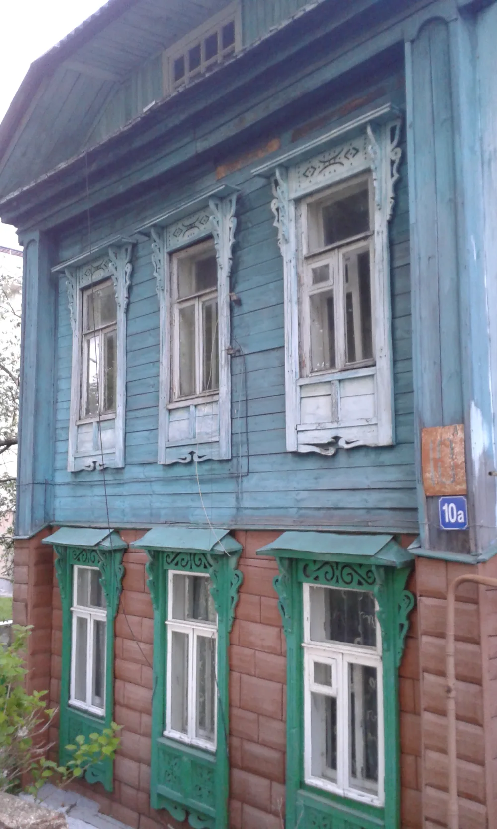 Дом, где в 1938-1973 гг. жил библиограф и краевед Л.С. Богданов (Владимир)