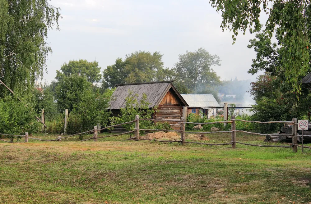 Баня черная из с. Новоалександрово (Суздаль)