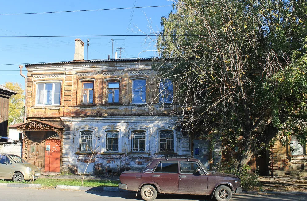Дом И.Я. Чеснокова, где в 1887-1891 гг. жил А.М. Горький