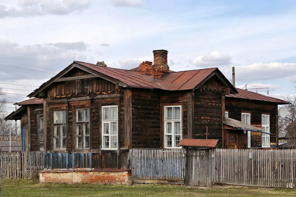 Дом для рабочих деревянный (Новки)