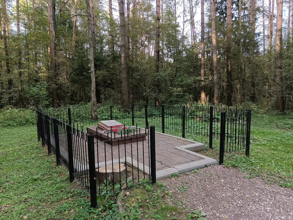 Место первоначального захоронения З.А. Космодемьянской (Петрищево)