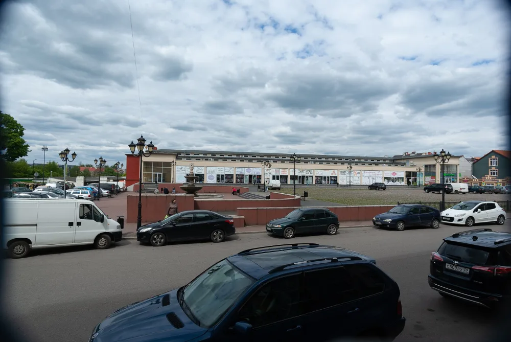 Здание рынка в Черняховске