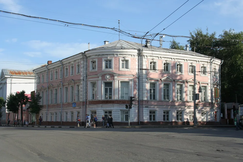 Здание "Ярославской военной силы" (дом Шубина) (Ярославль)