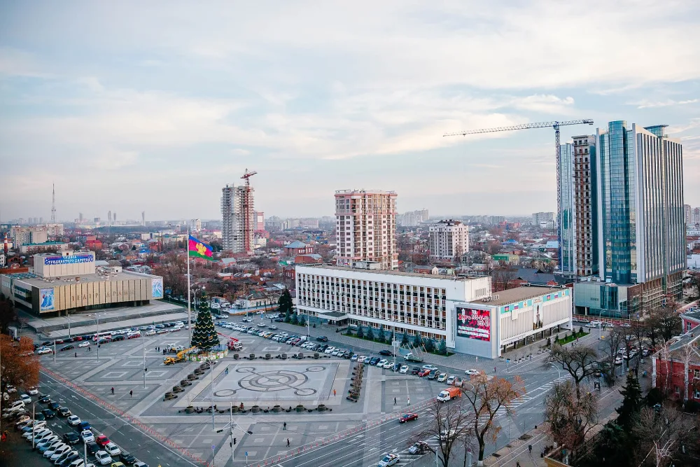 Главная городская площадь Краснодара