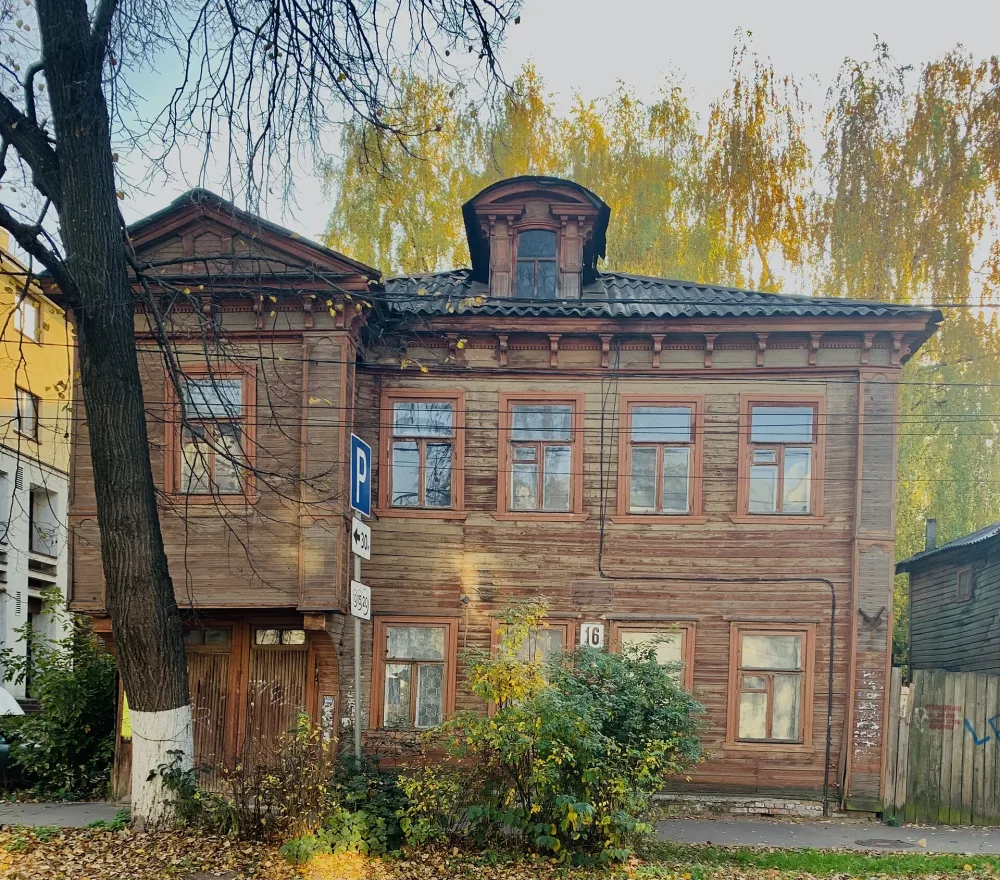 Усадьба А.А. Пахомова (Ф.И. Курепиной), главный дом (Нижний Новгород)