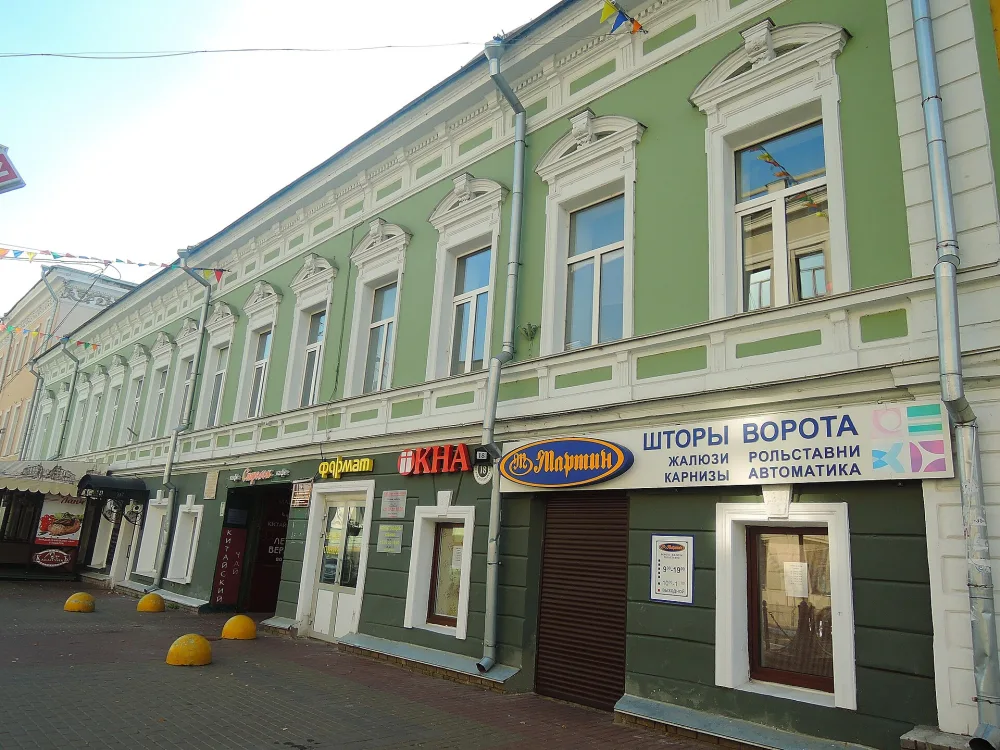 Дом, где в 1918-1919 гг. жил революционер Е.А. Дунаев (Нижний Новгород)