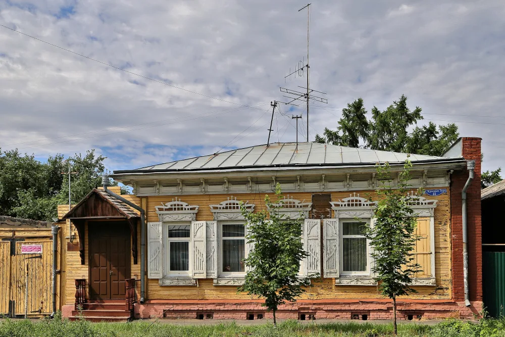 Жилой дом, образец застройки казачьего форштадта (Омск)