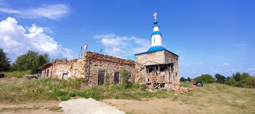 Церковь Троицкая (Спасская) (Морозовица)