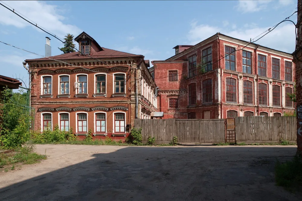 Ансамбль Городковской мануфактуры Кудиных (Павловский Посад)