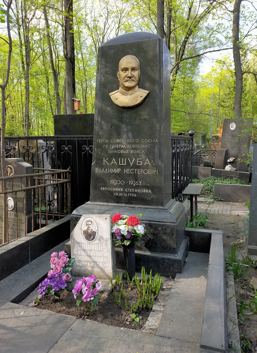 Могила Владимира Кашубы