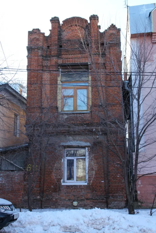 Жилой флигель усадьбы купца Н. Д. Малашкина (Рязань)