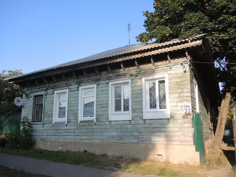 Здание, в котором располагался Меленковский уездный отряд ЧОН (Меленки)