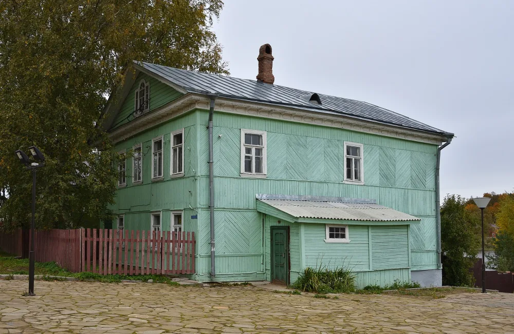 Дом купца А.В. Калязина (деревянный) (Старая Ладога)