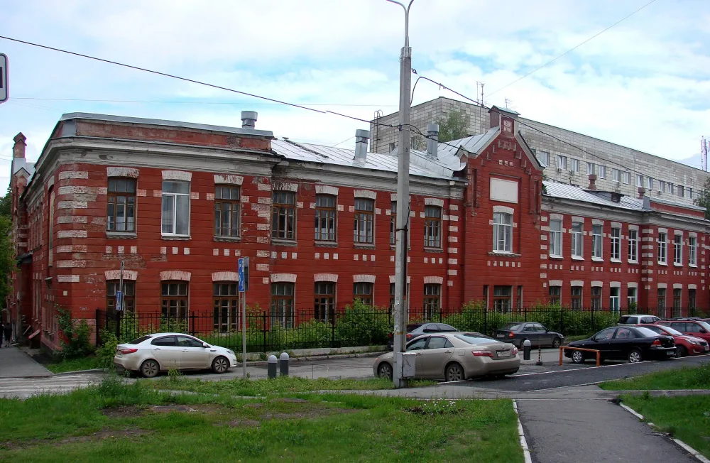 Здание урологического отделения 2-й клинической больницы, где работал ученый-медик И.А. Иванов