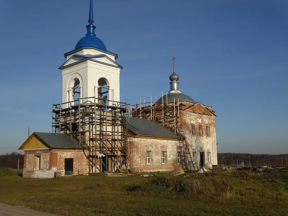 Церковь Грузинской иконы Божией Матери (Краснознаменский (бывш. Великово))