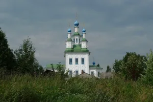 Церковь Троицы в Зеленской рыбацкой (Зеленой рыбачьей) слободе (Тотьма)
