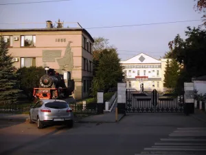Место, где в 1905 г. проходили собрания и митинги рабочих и железнодорожников (Челябинск)
