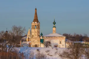 Храмовый комплекс (Церкви Никольские (теплая и холодная)) (Суздаль)