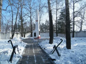 Мемориальный сквер — братская могила борцов за власть Советов (Хабаровск)