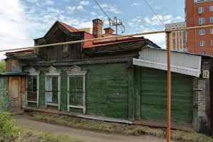 Жилой дом, образец застройки казачьего форштадта (Омск)
