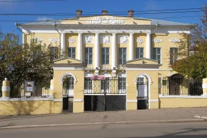 Главный дом (дом Билибина с оградой и павильонами) (Калуга)
