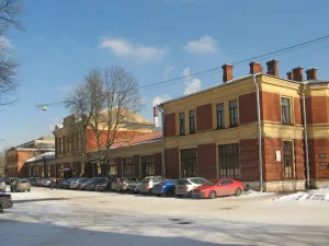 Механический корпус с главной котельной, электростанцией, лабораториями и мастерскими