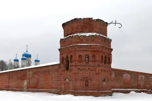 Угловая башня ограды (Сергеево)