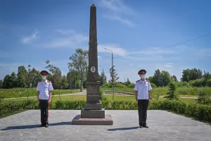Обелиск на месте казни фашистами 29 ноября 1941 г. З.А. Космодемьянской (Петрищево)