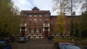 Здание реального училища, в котором в 1911-1912 гг. учился писатель Д.А. Фурманов (Кинешма)