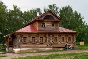Дом Евграфовых из с.Тынцы Камешковского района (Суздаль)