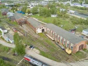 Постройки депо Октябрьской железной дороги (Великий Новгород)