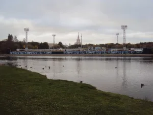 Футбольное поле с трибунами (Гагаринский)