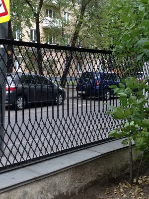 Ограда с воротами виллы Оконешникова