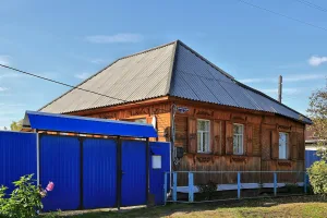 Дом, в котором жил основатель Тарского краеведского музея, краевед А.В. Ваганов. (Тара)