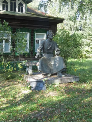 Могила С.Д. Дрожжина, поэта (Новозавидовский)